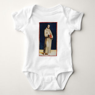 Saint Francis of Assisi by Raphael Renaissance Art Baby Bodysuit