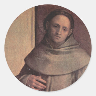 Saint Francis of Assisi Classic Round Sticker