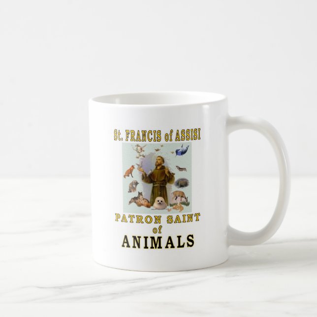 SAINT FRANCIS of ASSISI Coffee Mug (Right)