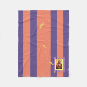 Saint Francis of Assisi Fleece Blanket