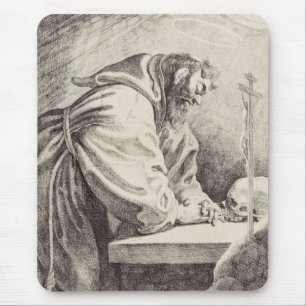 Saint Francis of Assisi Founder of the Franciscan Mouse Pad
