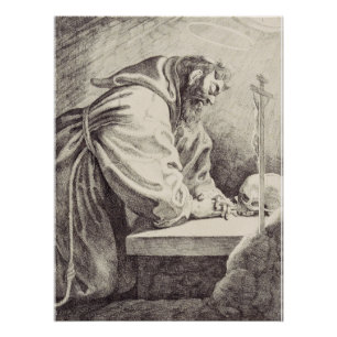 Saint Francis of Assisi Founder of the Franciscan Poster