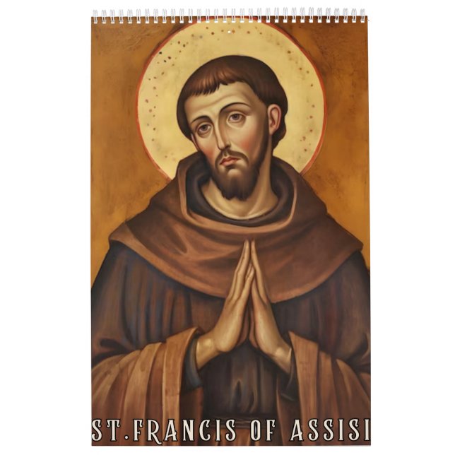 Saint Francis of Assisi – Inspirational Faith  Calendar (Cover)