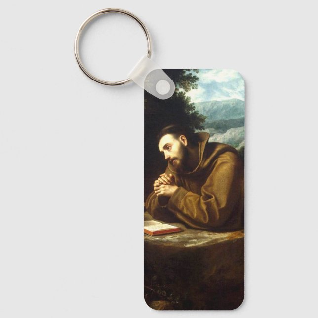 Saint Francis of Assisi Key Ring (Front)