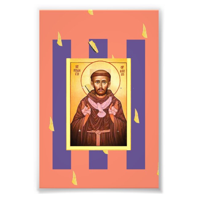 Saint Francis of Assisi Photo Print (Front)