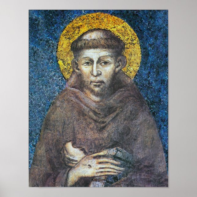 Saint Francis of Assisi Poster (Front)