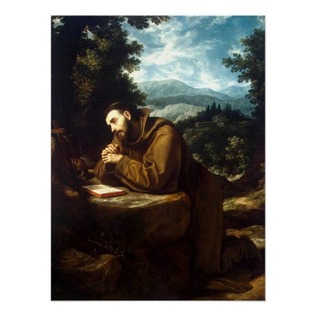 Saint Francis of Assisi Poster (Front)