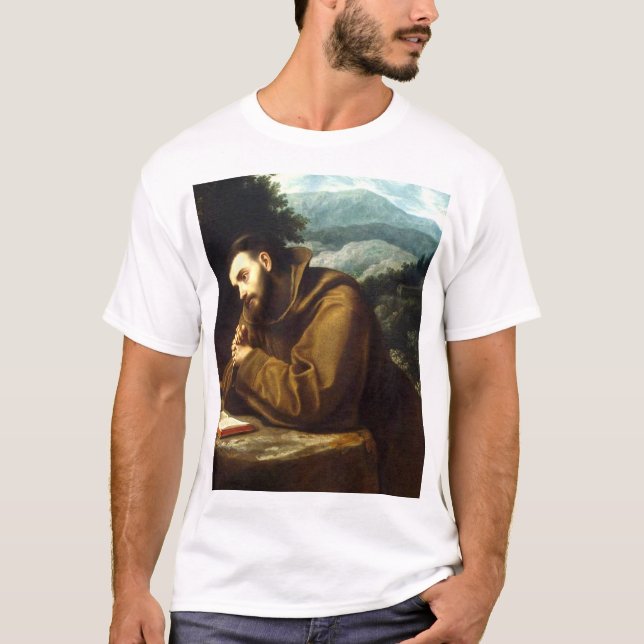 Saint Francis of Assisi  T-Shirt (Front)