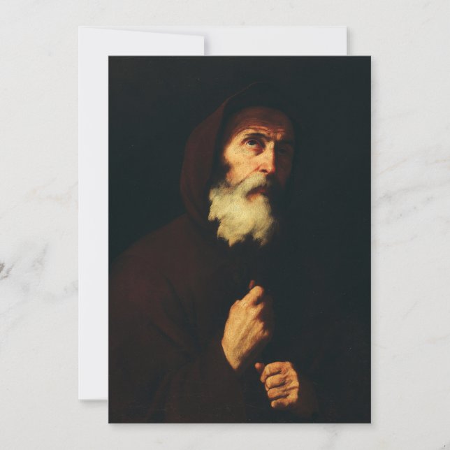 Saint Francis of Paola Invitation (Front)