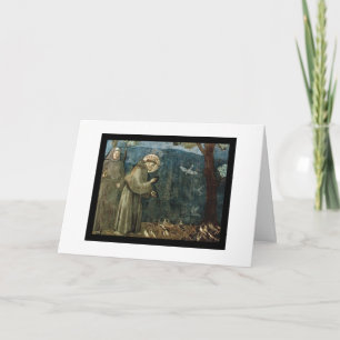 Saint Francis Season's Greetings Holiday Card
