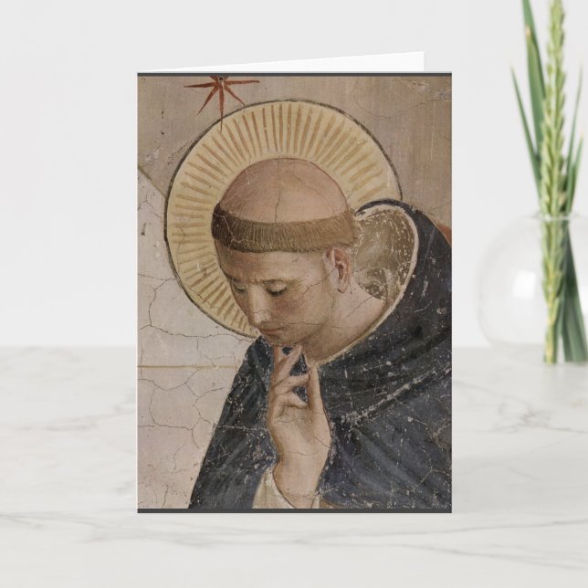 Saint Francis with Head Bowed Card (Front)
