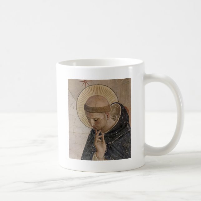 Saint Francis with Head Bowed Coffee Mug (Right)