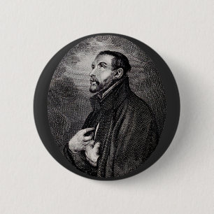 Saint Francis Xavier 6 Cm Round Badge
