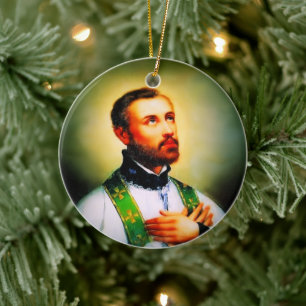 Saint Francis Xavier Ceramic Ornament