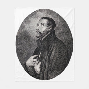 Saint Francis Xavier Fleece Blanket