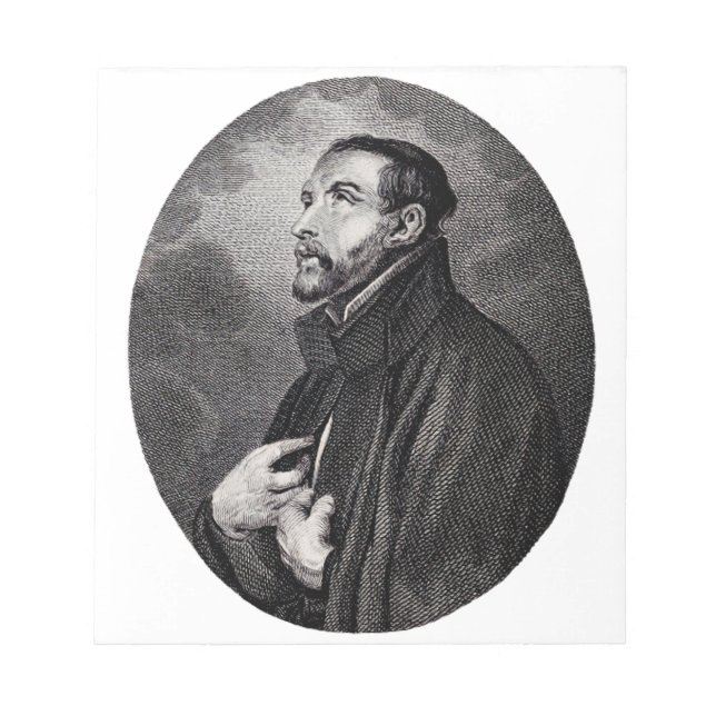 Saint Francis Xavier Notepad (Front)