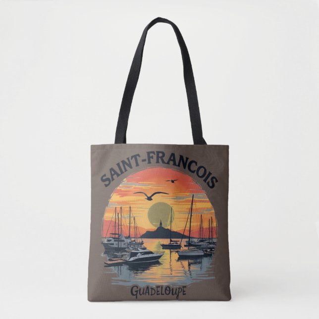 SAINT FRANCOIS GUADELOUPE TOTE BAG (Front)