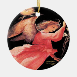 Saint Gabriel the Archangel Ceramic Ornament