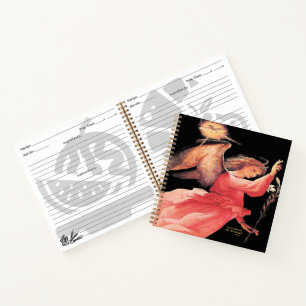 Saint Gabriel the Archangel with Prayer Notebook