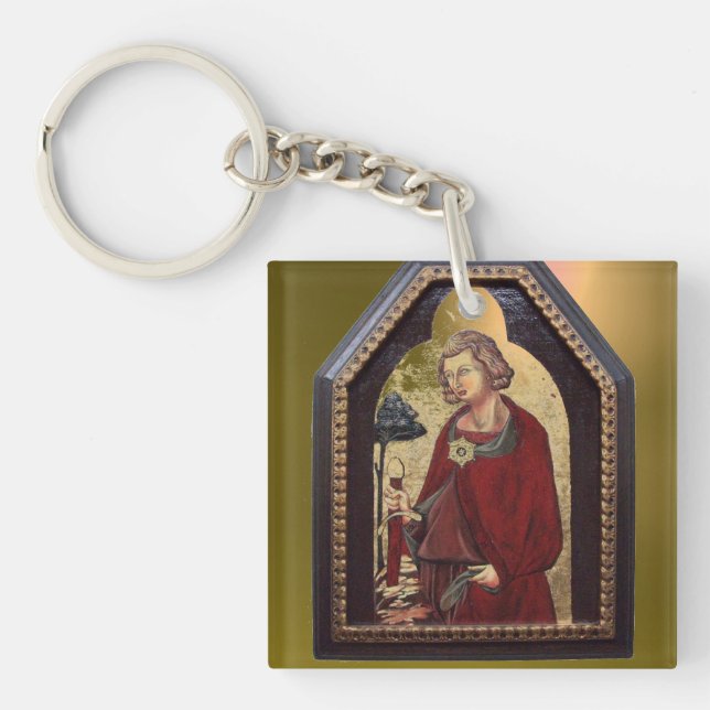 SAINT GALGANO / LEGEND OF THE SWORD IN THE ROCK KEY RING (Front)