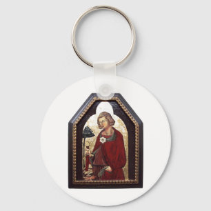 SAINT GALGANO / LEGEND OF THE SWORD IN THE ROCK KEY RING