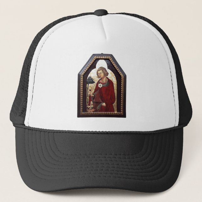 SAINT GALGANO / LEGEND OF THE SWORD IN THE ROCK TRUCKER HAT (Front)
