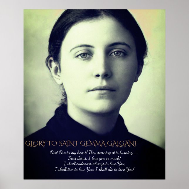 SAINT GEMMA GALGANI POSTER (Front)