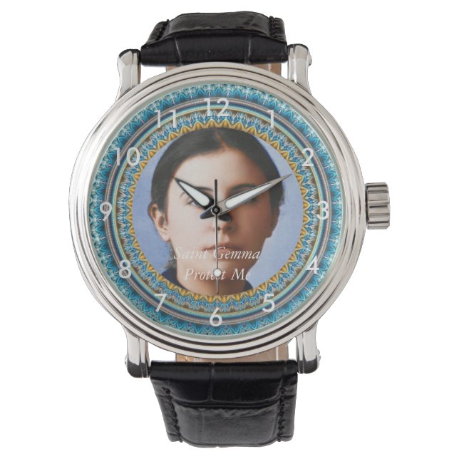 Saint Gemma Protect Me Watch (Front)