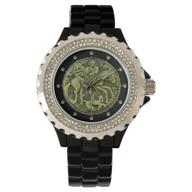 SAINT GEORGE AND DRAGON MEDALLION WATCH (Front)