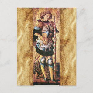 SAINT GEORGE AND DRAGON POSTCARD