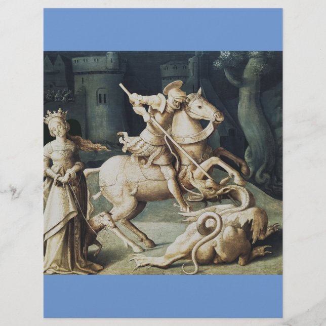 Saint George and the Dragon  Flyer (Front)