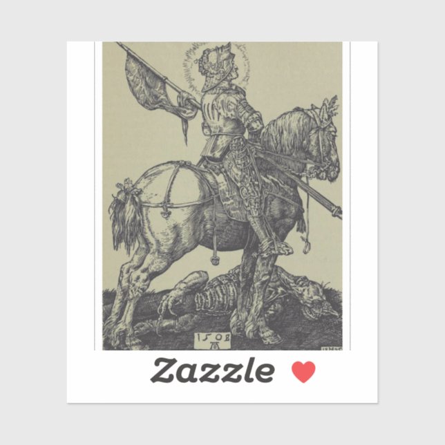 Saint George and the Dragon Great Martyr (Sheet)