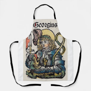 Saint George and the Dragon Great Martyr  Apron