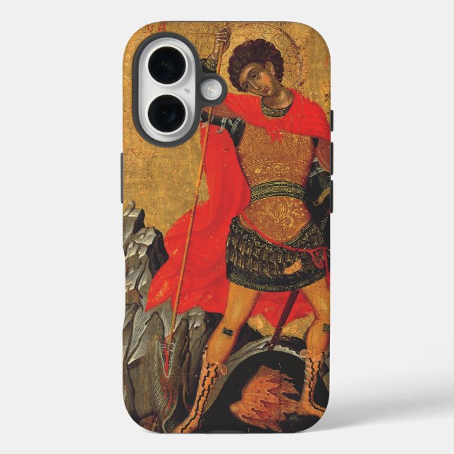 Saint George and the Dragon Great Martyr Case-Mate iPhone Case (Back)