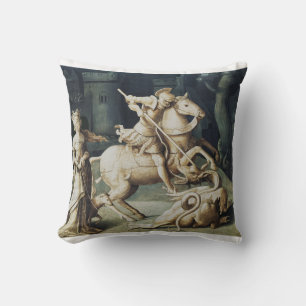 Saint George and the Dragon Great Martyr Cushion