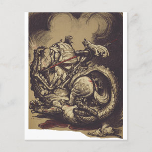 Saint George and the Dragon Great Martyr Flyer