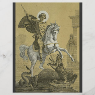 Saint George and the Dragon Great Martyr  Flyer