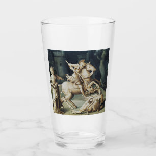 Saint George and the Dragon Great Martyr  Glass
