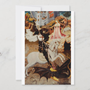 Saint George and the Dragon Great Martyr Invitation