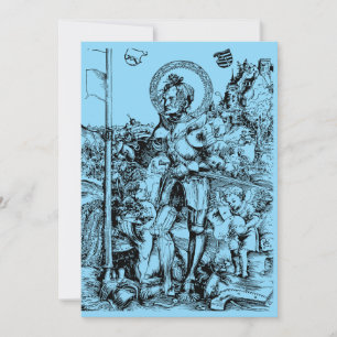 Saint George and the Dragon Great Martyr Invitation