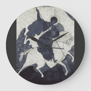 Saint George and the Dragon Great Martyr Large Clock