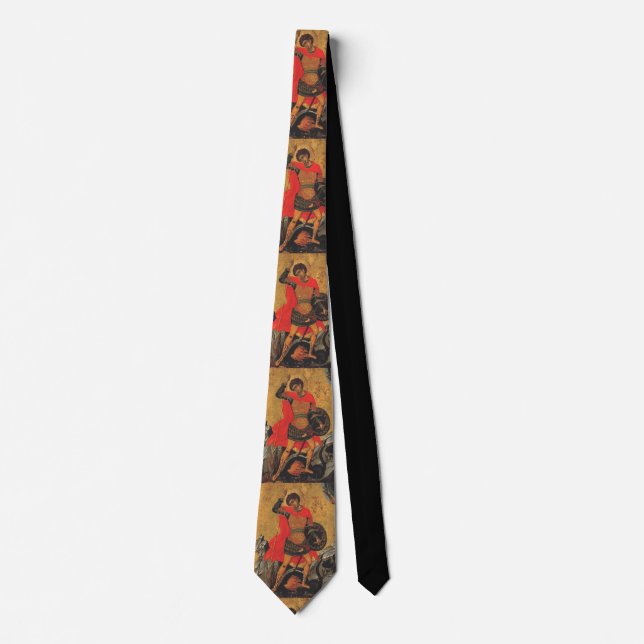 Saint George and the Dragon Great Martyr Tie (Front)