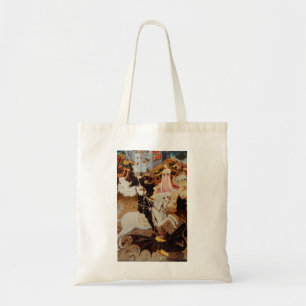 Saint George and the Dragon Great Martyr Tote Bag