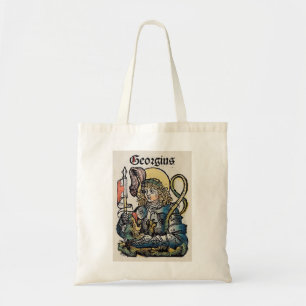 Saint George and the Dragon Great Martyr Tote Bag