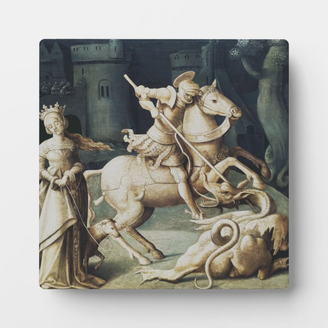 Saint George and the Dragon  Plaque (Front)
