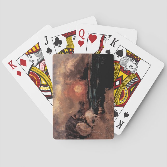 Saint George and the Dragon Playing Cards (Back)