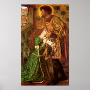 Saint George And The Princess Sabra Poster