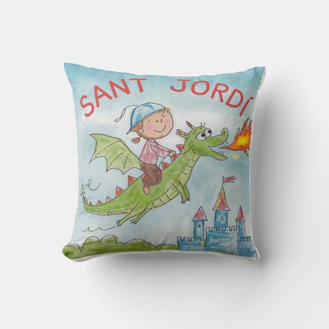 Saint George day  Cushion (Front)
