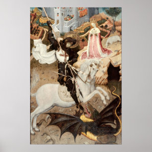 Saint George Killing the Dragon (1435) Poster