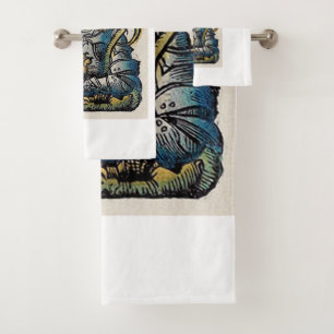 Saint George Patron of England Bath Towel Set